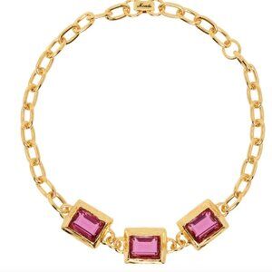 Mondo Mondo Gold Baguette Choker